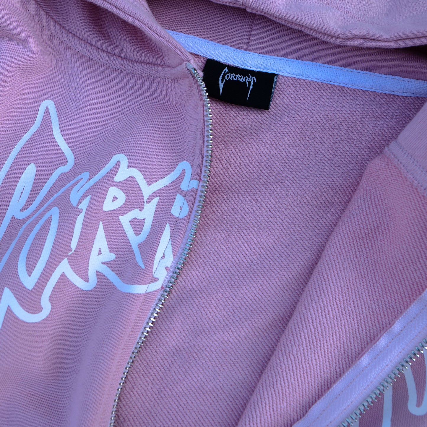 Lost Love Corrupt Zip-Up (Pink)