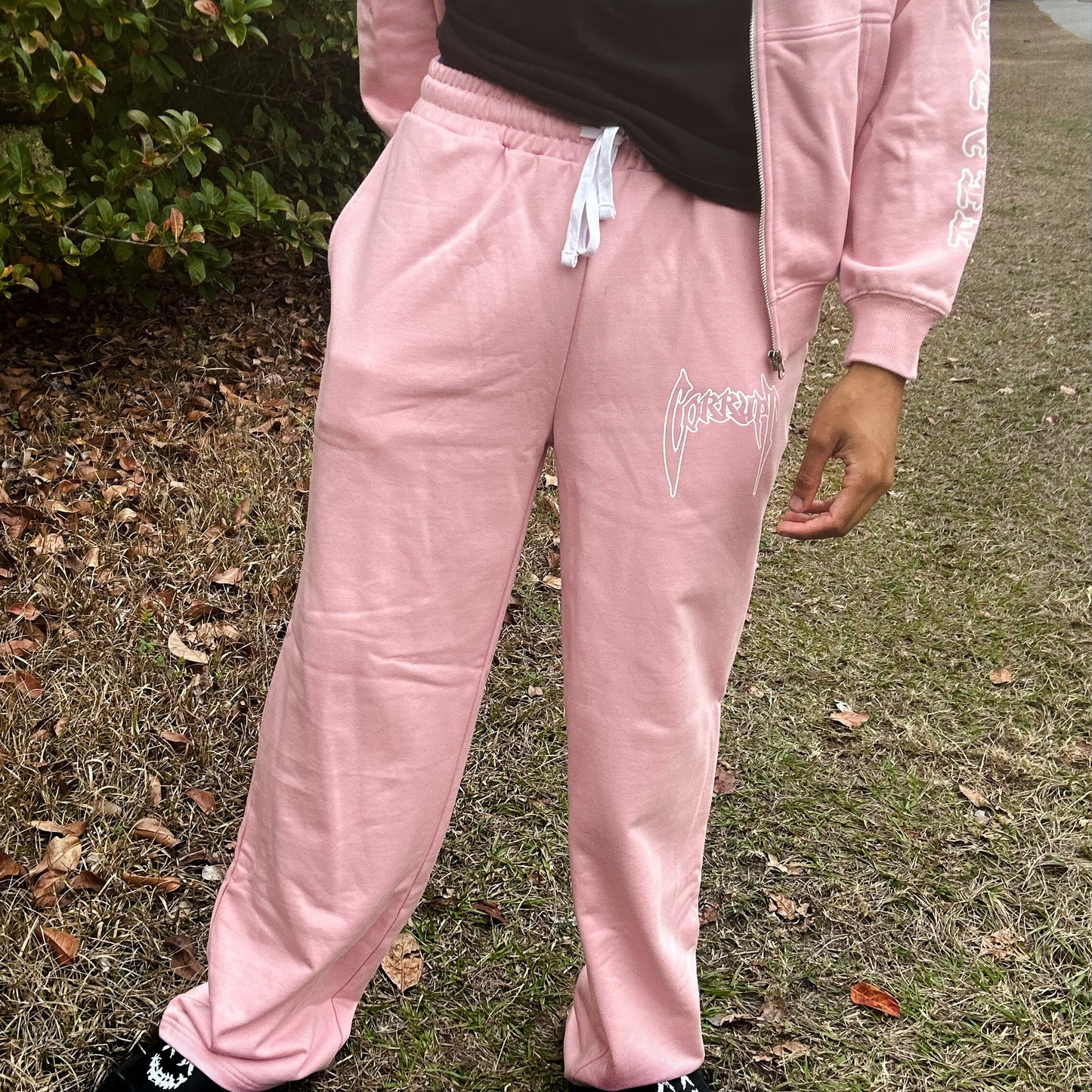 Lost Love Corrupt Sweatpants (Pink)