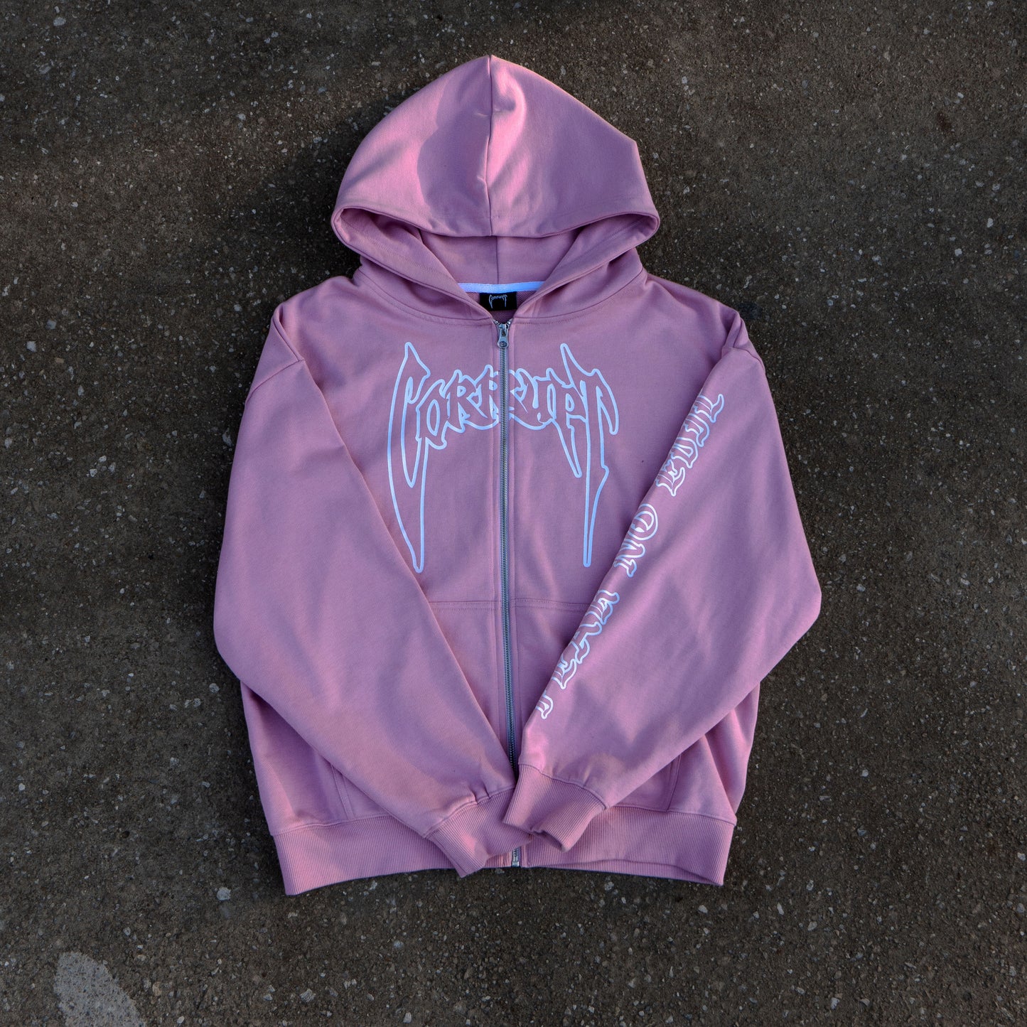 Lost Love Corrupt Zip-Up (Pink)