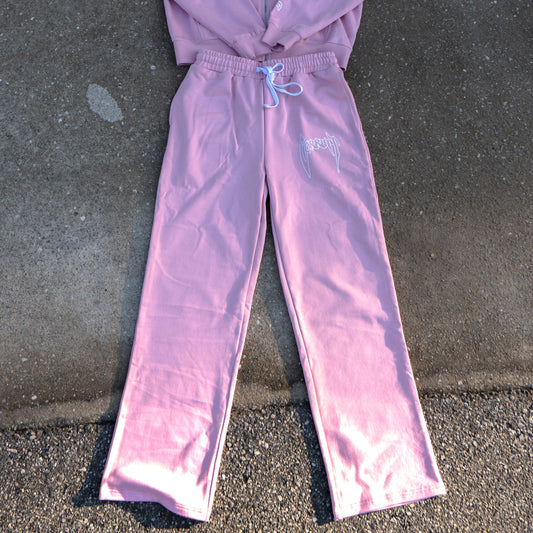 Lost Love Corrupt Sweatpants (Pink)