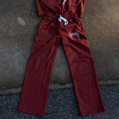 Lost Love Corrupt Sweatpants (Maroon)